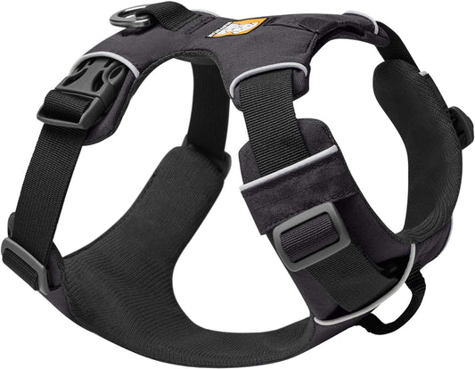 , Front Range Dog Harness, Reflective and Padded Harness for Training and Everyday, Twilight Gray, Xx-Small