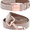 Dog Collar and Leash, Velvet Dog Collar and Leash Set, Soft & Comfy, Adjustable Collars for Dogs