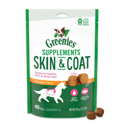 Skin & Coat Supplements, 40 Ct