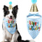 Dog Birthday Bandana Hat Scarf Party Supplies (Blue-Boy)