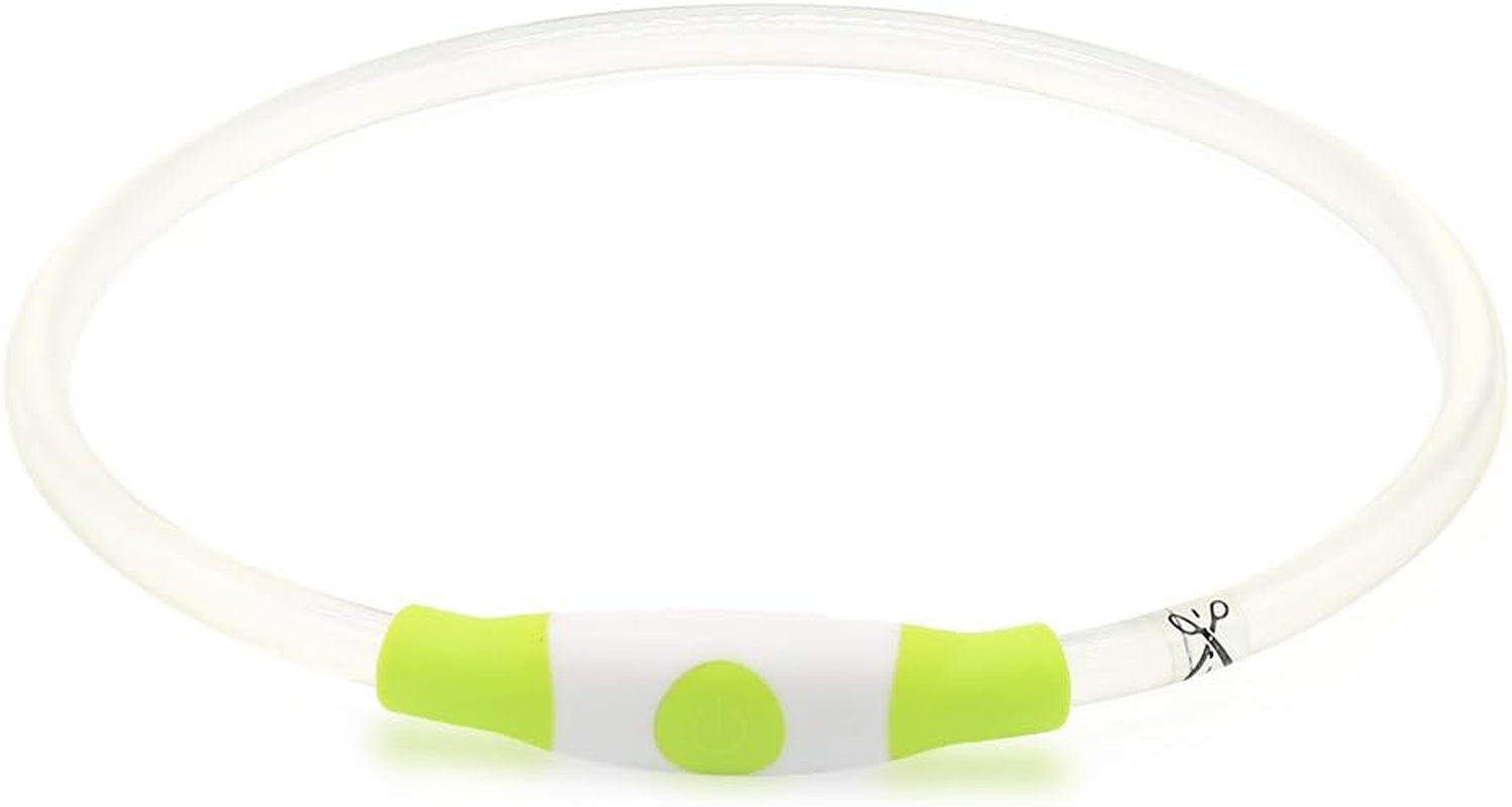 B.Seen LED Dog Collar, Neon Green