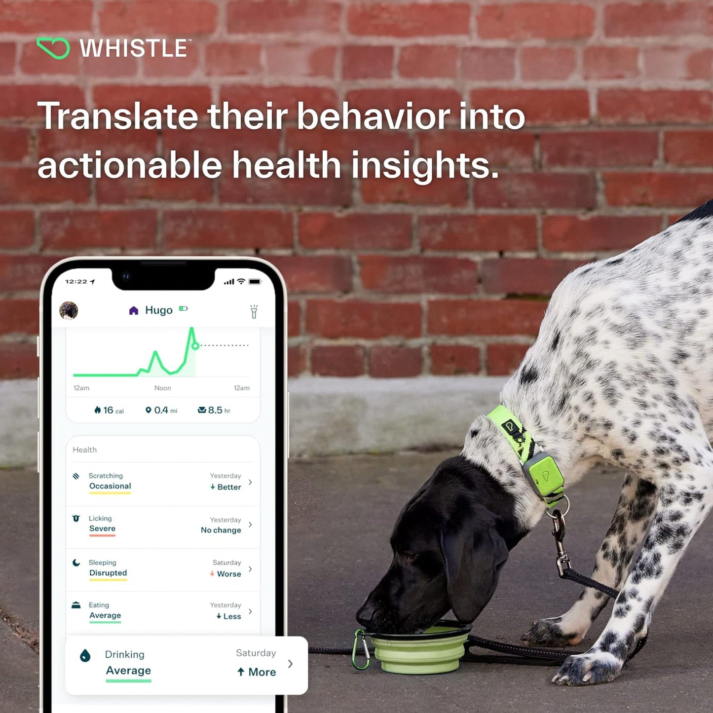 Go Explore/The Ultimate Health + GPS Location Tracker for Pets/Green (100-04202-00)