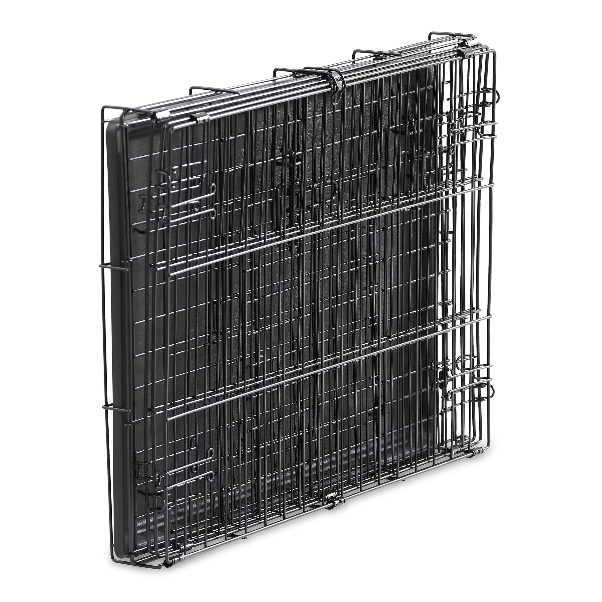 , Single-Door Folding Dog Crate with Divider, Xx-Large, 48"