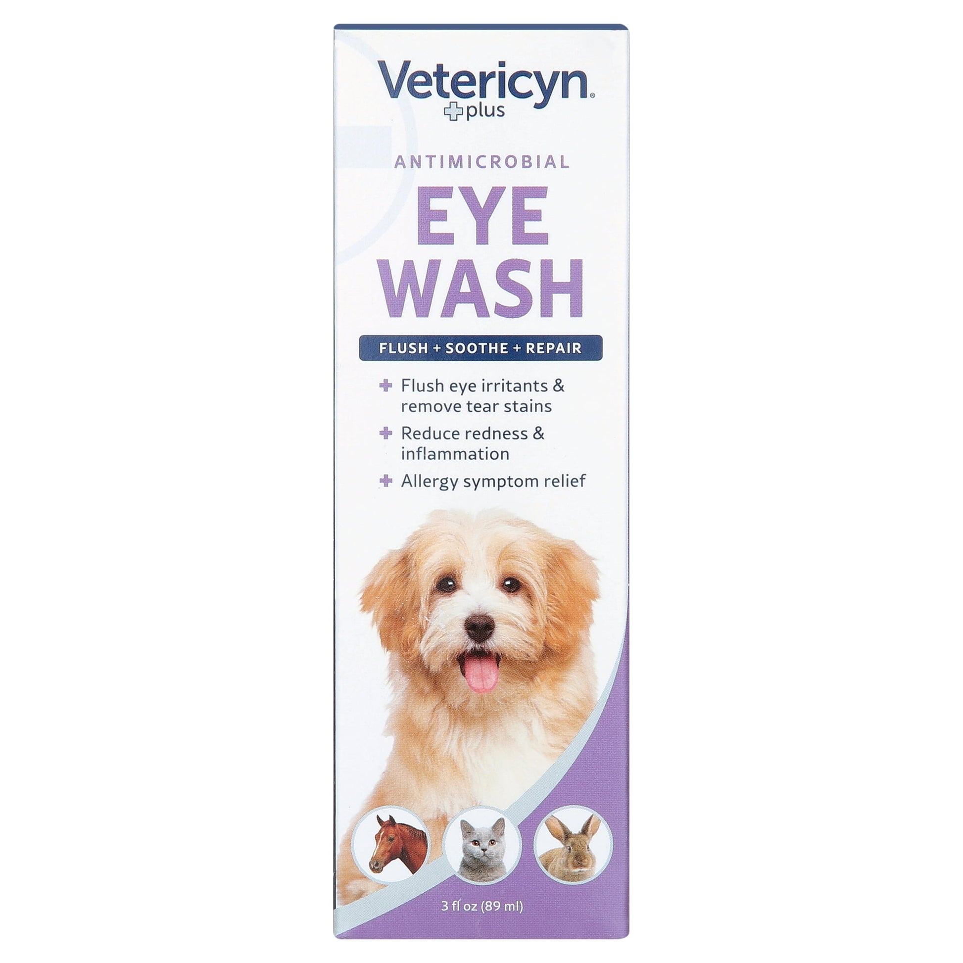 plus Dog and Cat Eye Wash, 3-Ounce