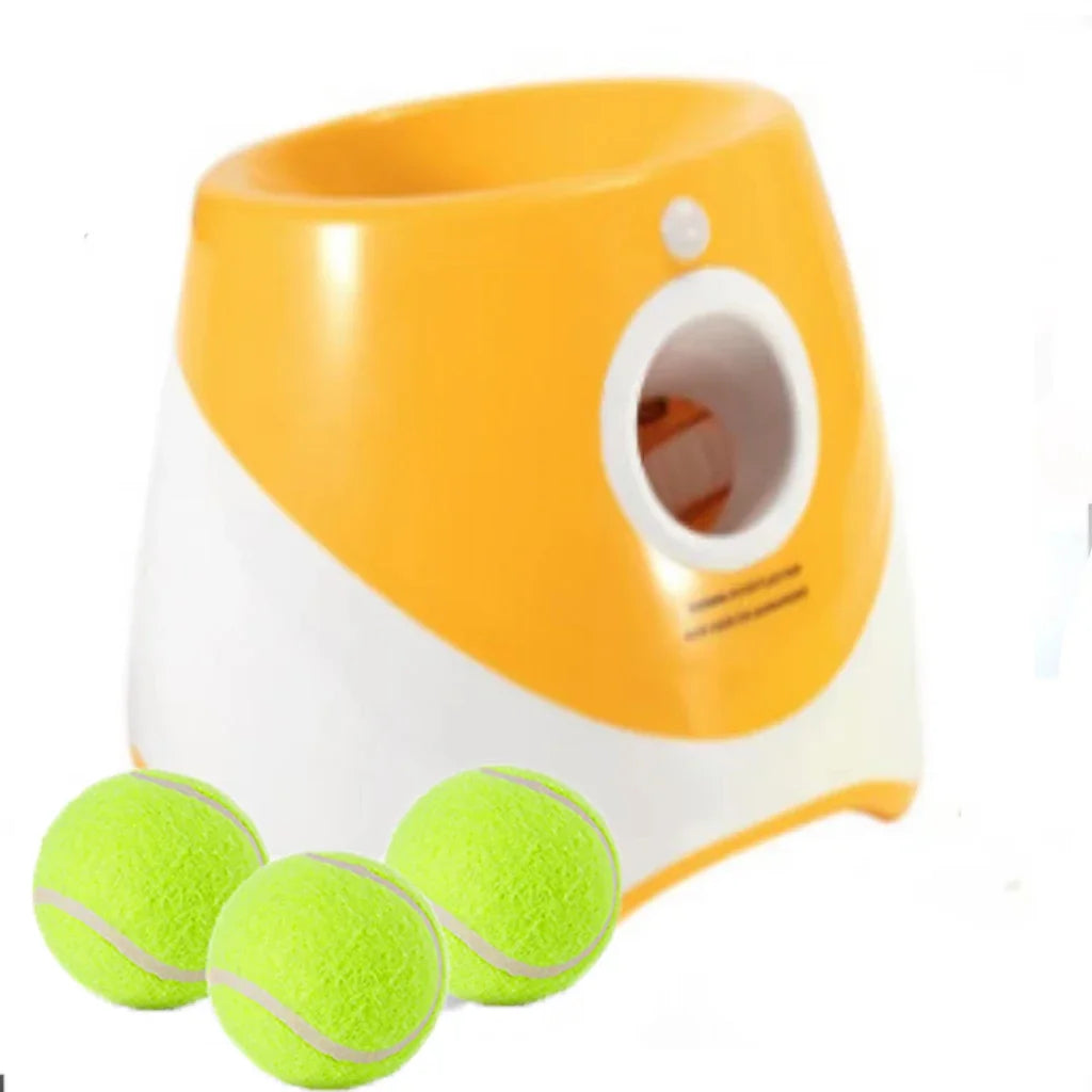 Ball Launcher Dog Thrower Distance 10-30Ft,Interacive Dog Toys Tennis Ball Launcher for Small Dogs Pet Acessorios Para Cachorro