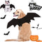 Dog Halloween Costumes, Cat Dog Bat Costume Wings Pet Bat Wings for Small Medium and Large Dog, Cat Dog Costume Funny Cat Apparel, Cosplay Clothes, Cool Dog Outfits (L)