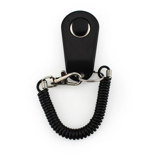 Dog Cat Pet Training Clicker with Wrist Strap Training Supplies for Dogs Cats Pet Training Clicker Dog Supplies Dog Trainings