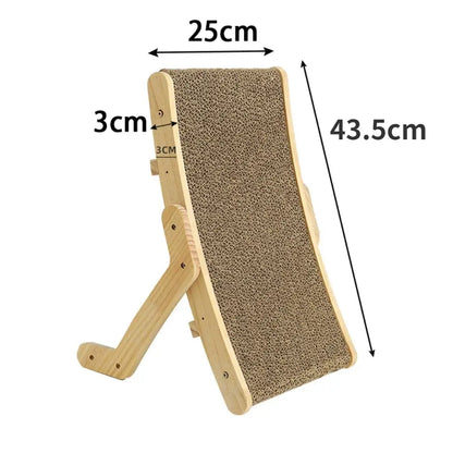 Elegancecat Wooden Frame Cat Scratcher Board