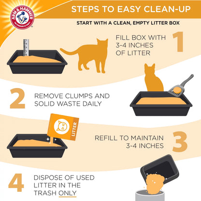 Clump & Seal Cat Litter Multi-Cat Complete Odor Sealing Clay Clumping Cat Litter, 28 Lb